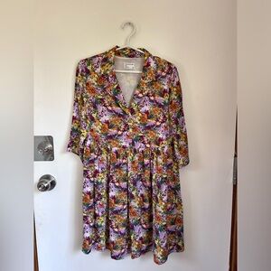 Frank & Oak Babydoll Dress